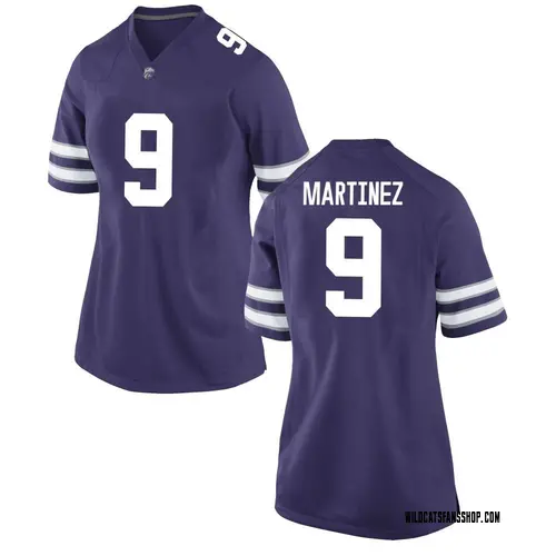 Women's Nike Adrian Martinez Kansas State Wildcats Replica Purple Football College Jersey