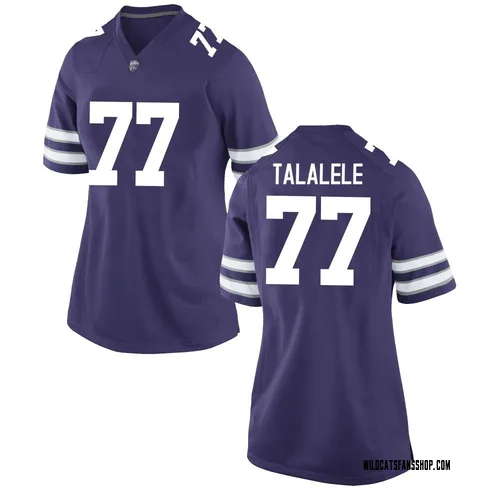 Women's Nike Amos Talalele Kansas State Wildcats Replica Purple Football College Jersey