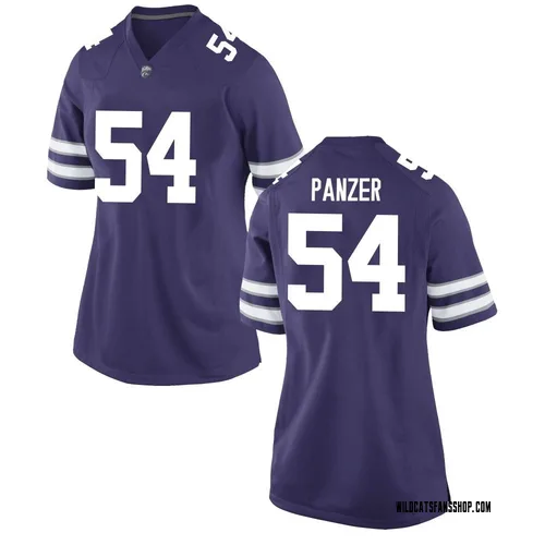 Women's Nike Hadley Panzer Kansas State Wildcats Replica Purple Football College Jersey