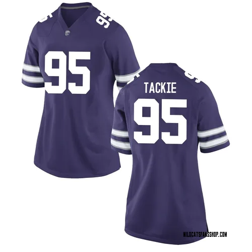 Women's Nike Patrick Tackie Kansas State Wildcats Replica Purple Football College Jersey